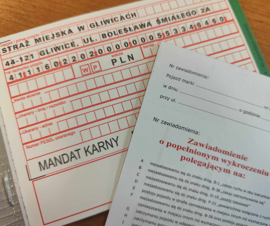 Kierowco! - zawiadomienie za szybą pojazdu to nie mandat – wyjaśniamy procedury.