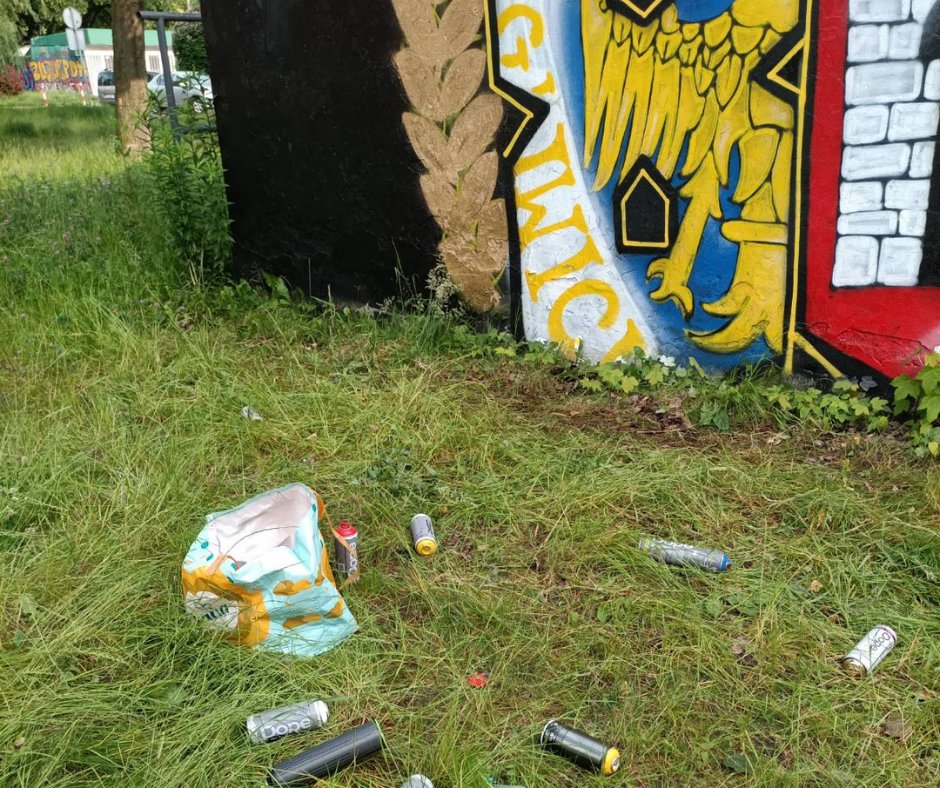 Wandale ujęci na gorącym uczynku!