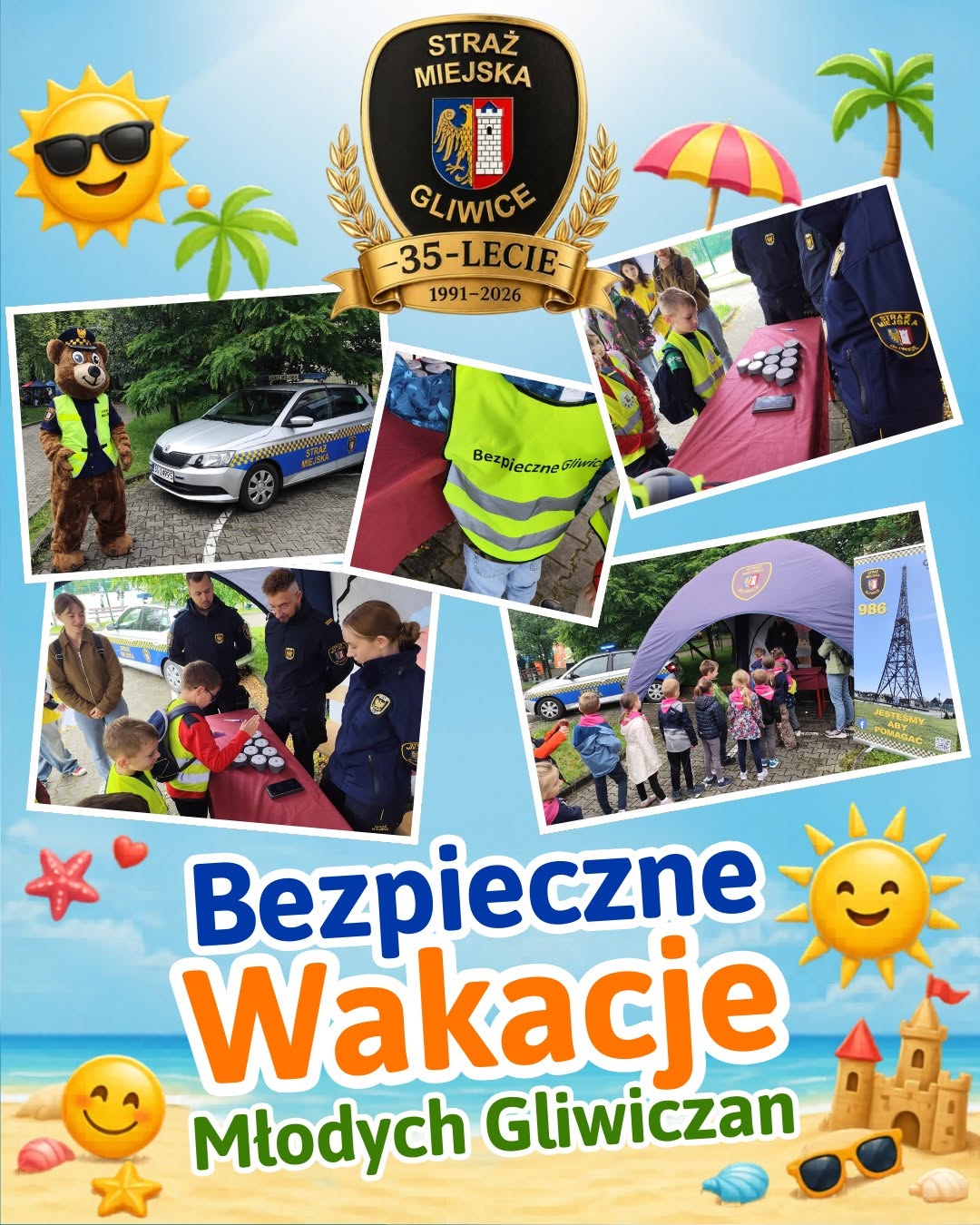 Bezpieczne Wakacje Młodych Gliwiczan 2026